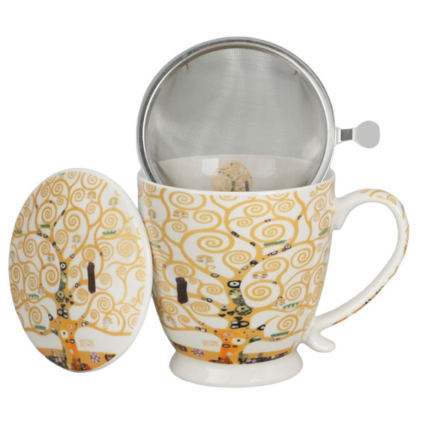 Šolja sa infuzerom TREE OF LIFE ECRU - KLIMT 