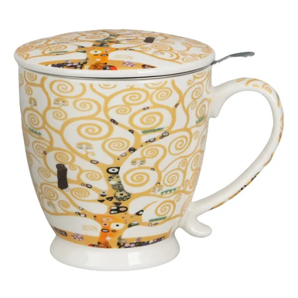 Šolja sa infuzerom TREE OF LIFE ECRU - KLIMT 