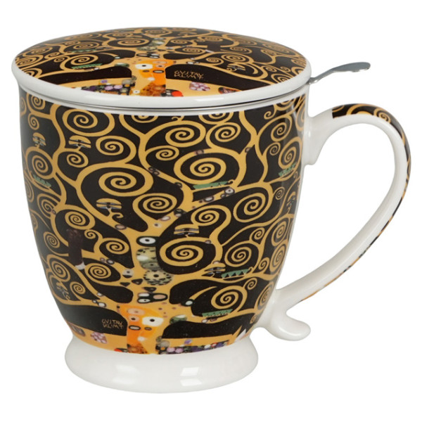 Šolja sa infuzerom TREE OF LIFE BROWN - KLIMT 
