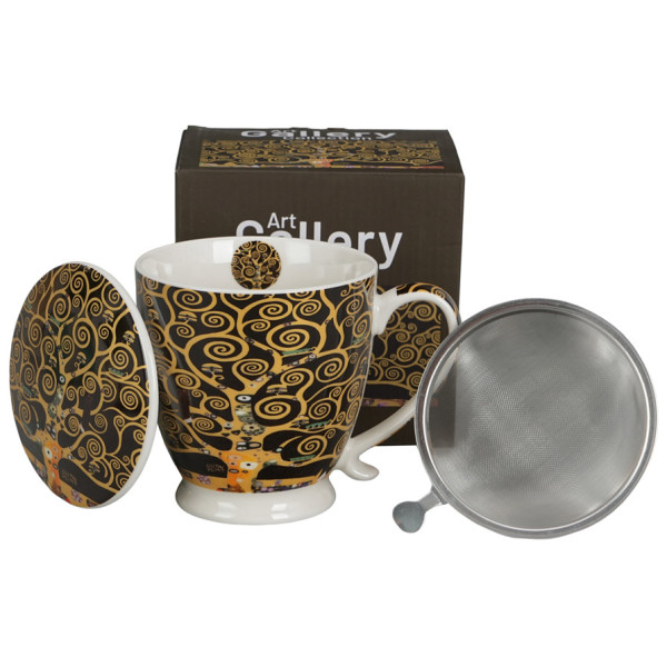 Šolja sa infuzerom TREE OF LIFE BROWN - KLIMT 