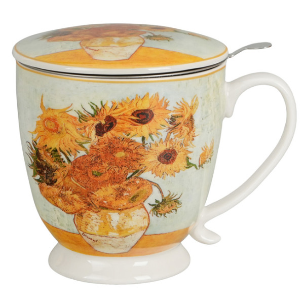 Šolja sa infuzerom SUNFLOWERS - VAN GOGH 