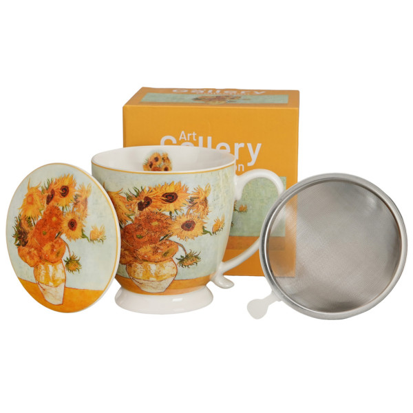 Šolja sa infuzerom SUNFLOWERS - VAN GOGH 