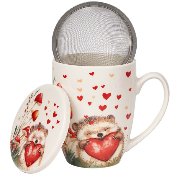 Šolja sa infuzerom ZALJUBLJENI JEŽ 