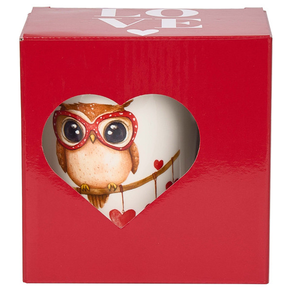 Šolja sa infuzerom ZALJUBLJENA SOVA 