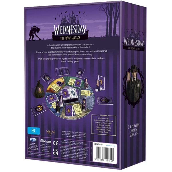 Društvena igra WEDNESDAY - THE HYDE'S ATTACK 