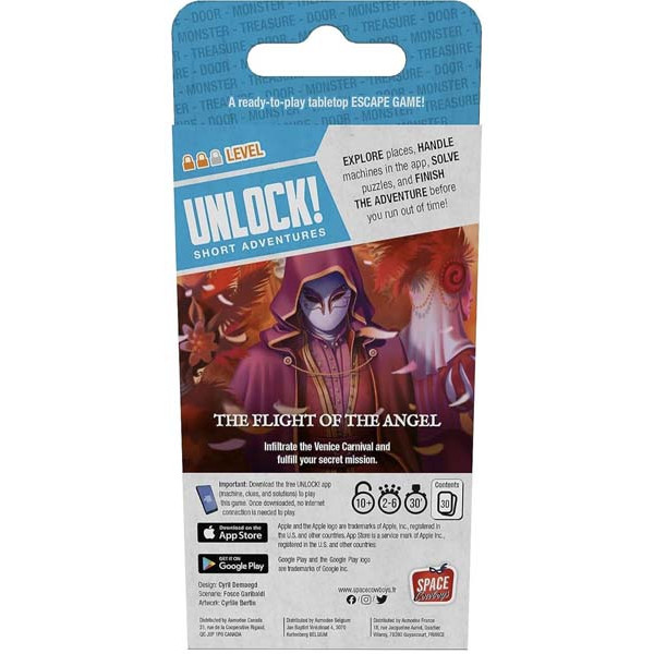 Društvena igra UNLOCK! SHORT 3 - THE FLIGHT OF THE ANGEL 