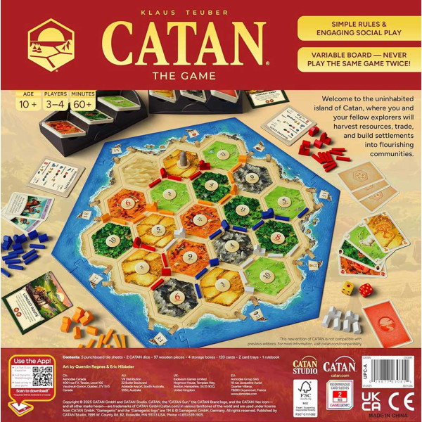 Društvena igra CATAN 6TH EDITION (2025) 