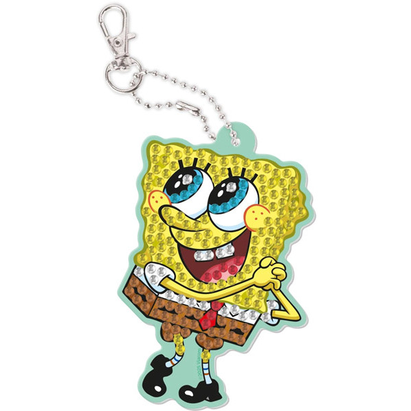 Kreativni set DIAMOND PAINTING PRIVEZAK -SUNĐER BOB 