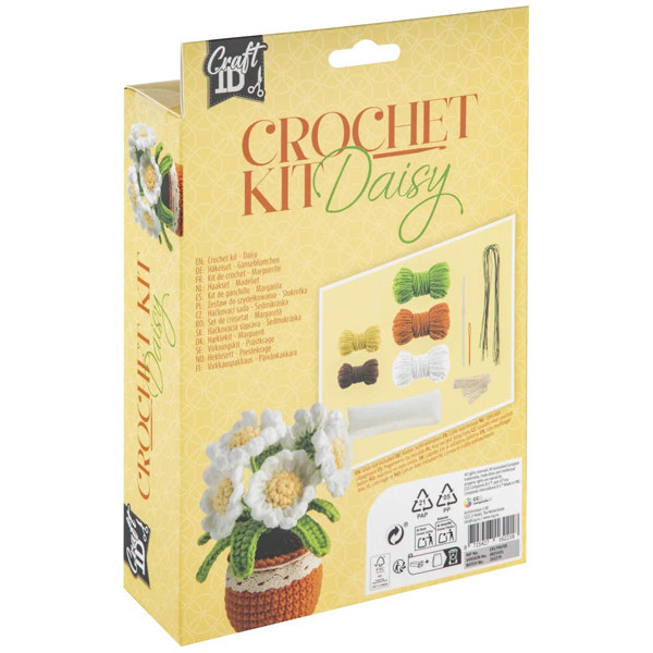 Kreativni set za heklanje BELE RADE 