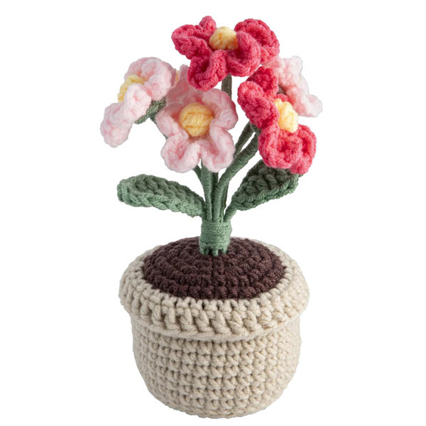 Kreativni set za heklanje ROZE CVEĆE 