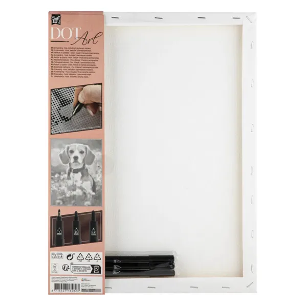 Kreativni set DOT PAINTING - PAS 40x30cm 