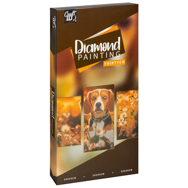 Kreativni set DIAMOND PAINTING TRIPTYCH  -PAS 