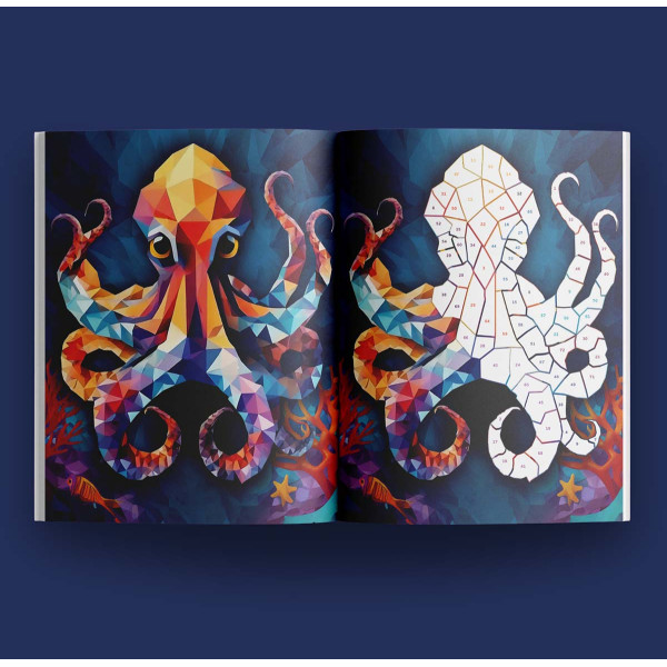 MOZAIK NALEPNICE Čudesne životinje 