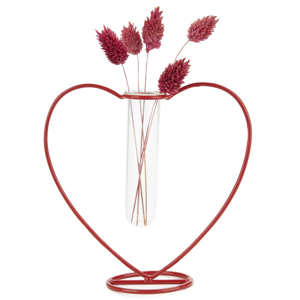 Vaza crvena SRCE 10cm 