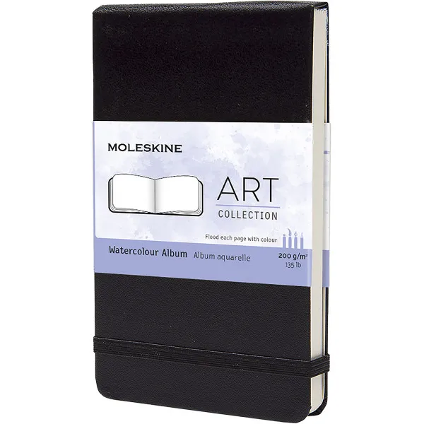 Notes 9x14cm MOLESKINE ART Watercolour, prazni listovi 