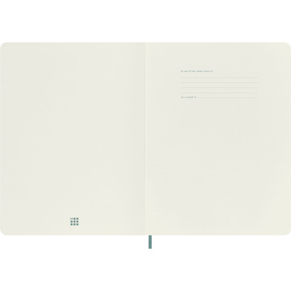 Notes 19x26cm XL MOLESKINE Blue -soft 