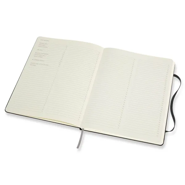 Notes 19x26cm XL MOLESKINE Black - hard 