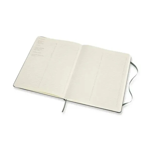 Notes 19x26cm XL MOLESKINE Forest green - hard 
