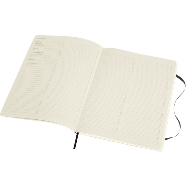 Notes 19x26cm XL MOLESKINE Black 
