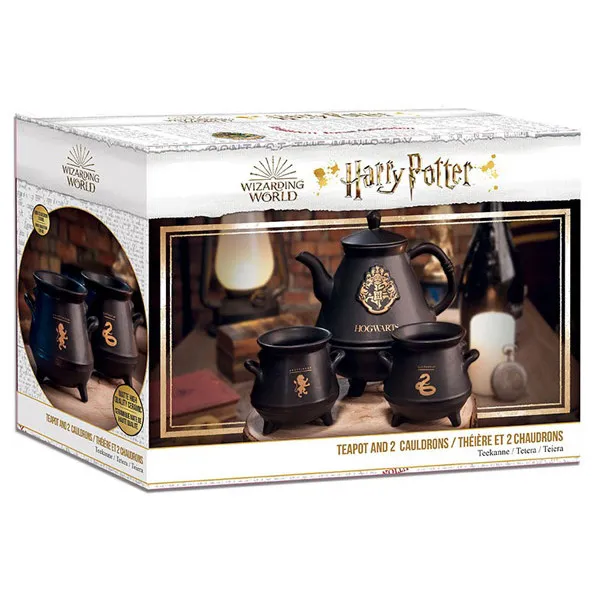 HARRY POTTER  set čajnik i šolje HOGWARTS 