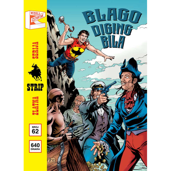 ZLATNA SERIJA 62 ZAGOR Blago Diging Bila (Korice B) 