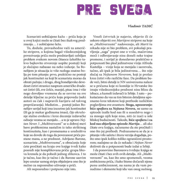 MARTI MISTERIJA I NEJTAN NEVER KNJIGA Multiuniverzumi 