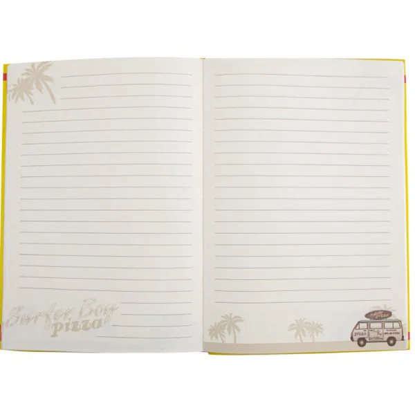 STRANGER THINGS A5 notes na linije SURFER BOY PIZZA 