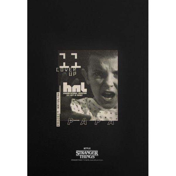STRANGER THINGS A5 notes na linije ELEVEN 