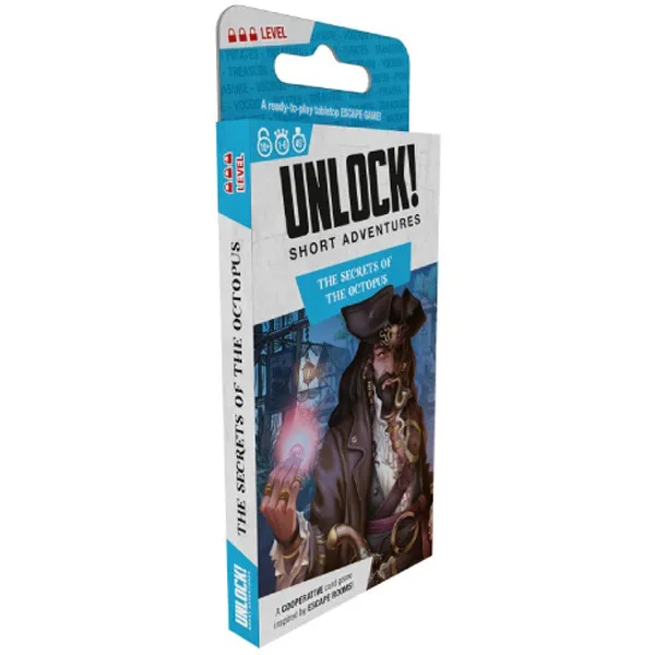Društvena igra UNLOCK! SHORT 6 - THE SECRETS OF THE OCTOPUS 