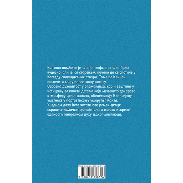 POSLEDNJI DANI IMANUELA KANTA 