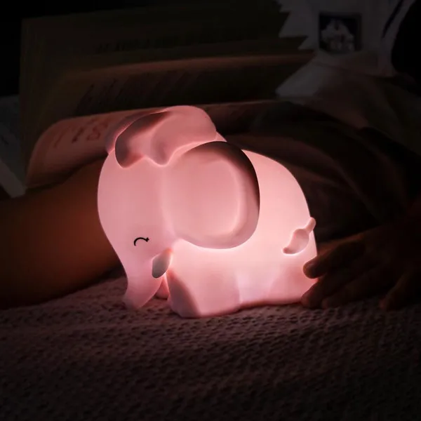 Noćna lampa SLONČE MAYA Pink 