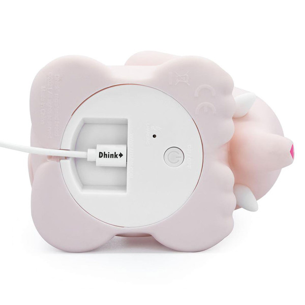 Noćna lampa SLONČE MAYA Pink 