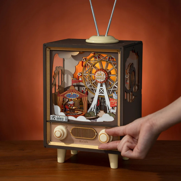 3D drvena slagalica - Sunset Carnival Music Box 