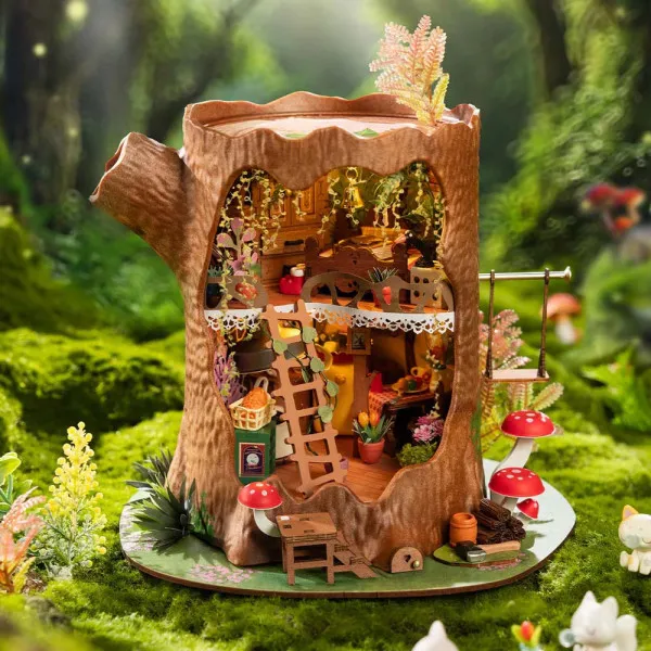 3D drvena slagalica - Fairytale Tree House 