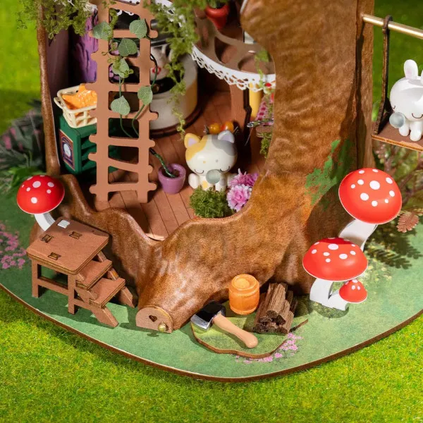 3D drvena slagalica - Fairytale Tree House 