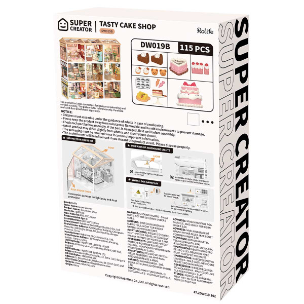 Maketa za slaganje CVEĆARA - Super Creator 