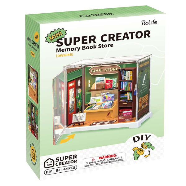 Maketa za slaganje KNJIŽARA - Mini Super Creator 