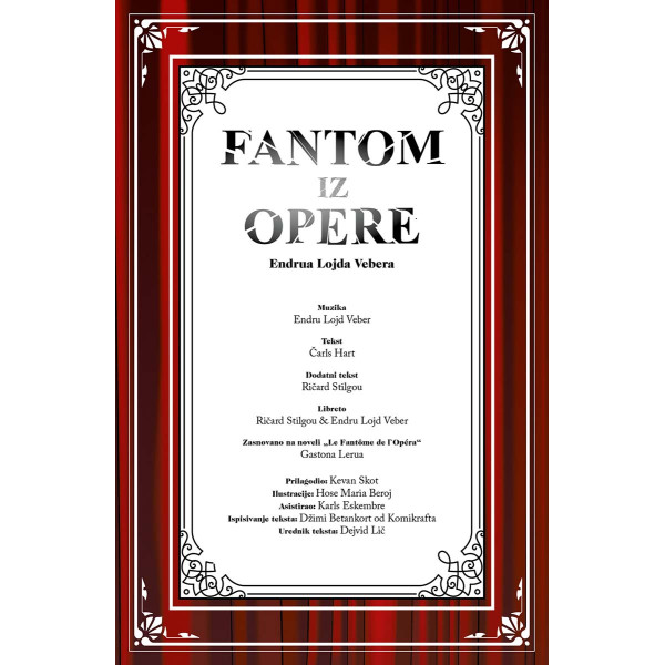 FANTOM IZ OPERE Grafička novela 