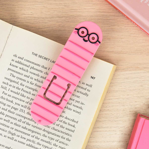 Lampa za čitanje i bookmarker GIFT REPUBLIC Knjiški moljac 