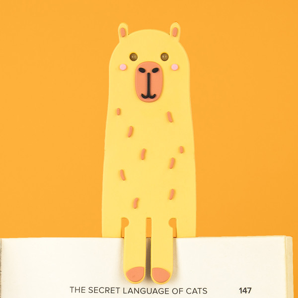 Lampa za čitanje i bookmarker GIFT REPUBLIC Kapibara 