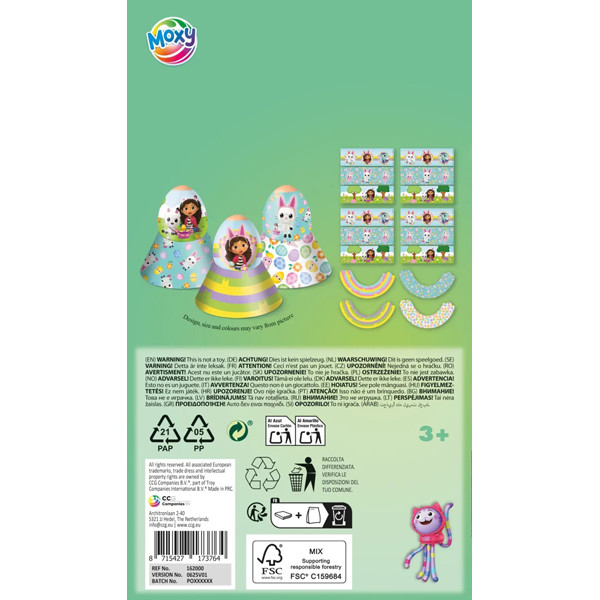 GABBY 12 dekoracija za uskršnja jaja 