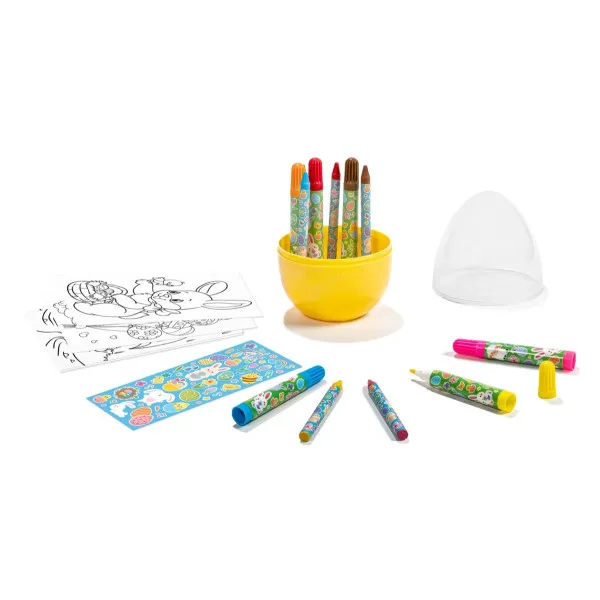 Kreativni set: bojanka, flomasteri i stikeri USKRS 