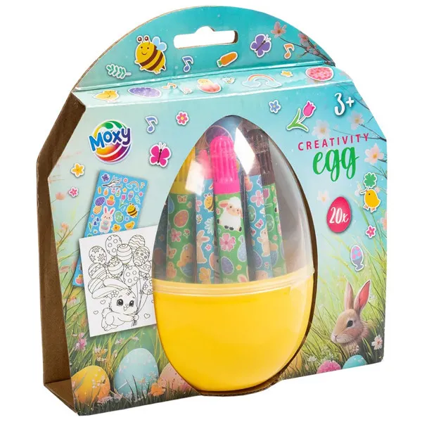 Kreativni set: bojanka, flomasteri i stikeri USKRS 