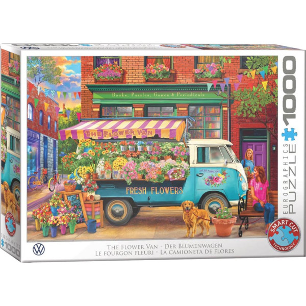 Puzzle VW - The Flower Van 1000kom 