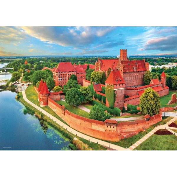 Puzzle Malbork Castle, Poland 1000kom 