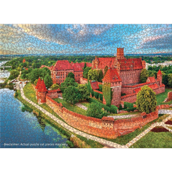 Puzzle Malbork Castle, Poland 1000kom 