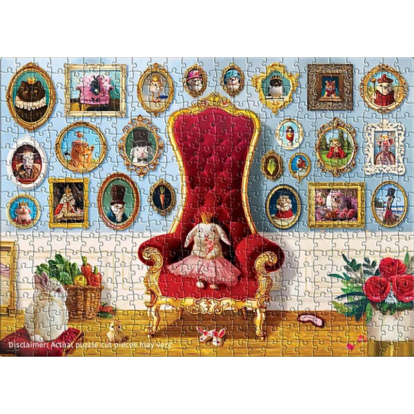 Puzzle Princess Bunny-Lucia Heffernan 500 kom 