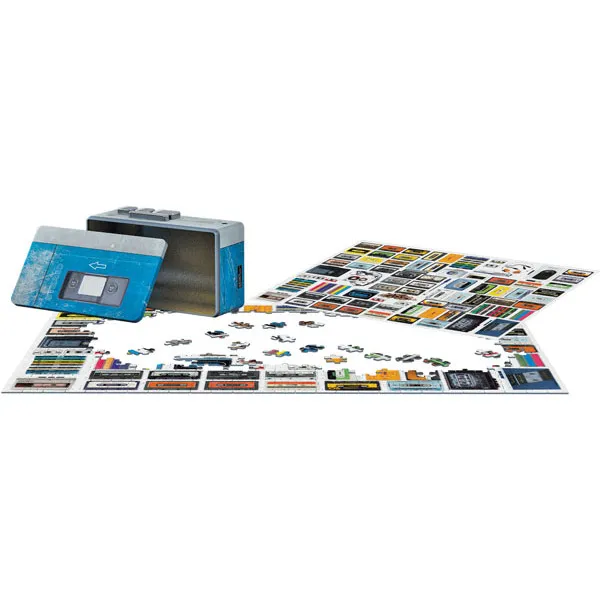 Puzzle u limenci KASETOFON 550kom 