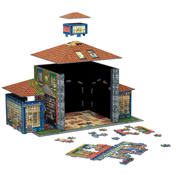 3D puzzle KNJIŽARA 