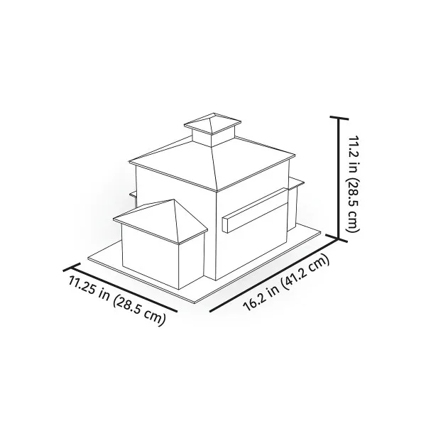 3D puzzle KNJIŽARA 